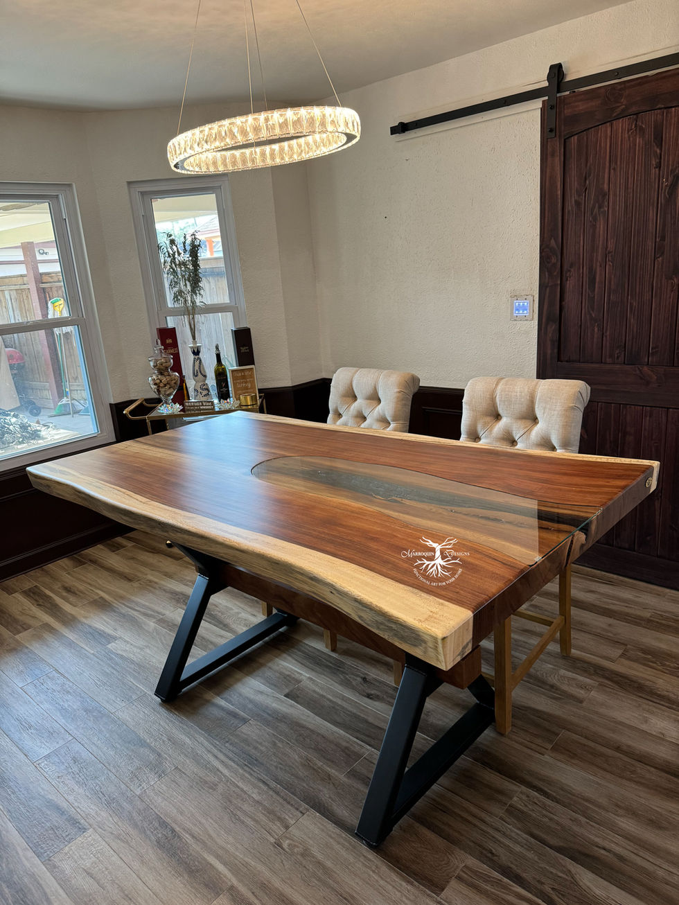 6' Live Edge Table