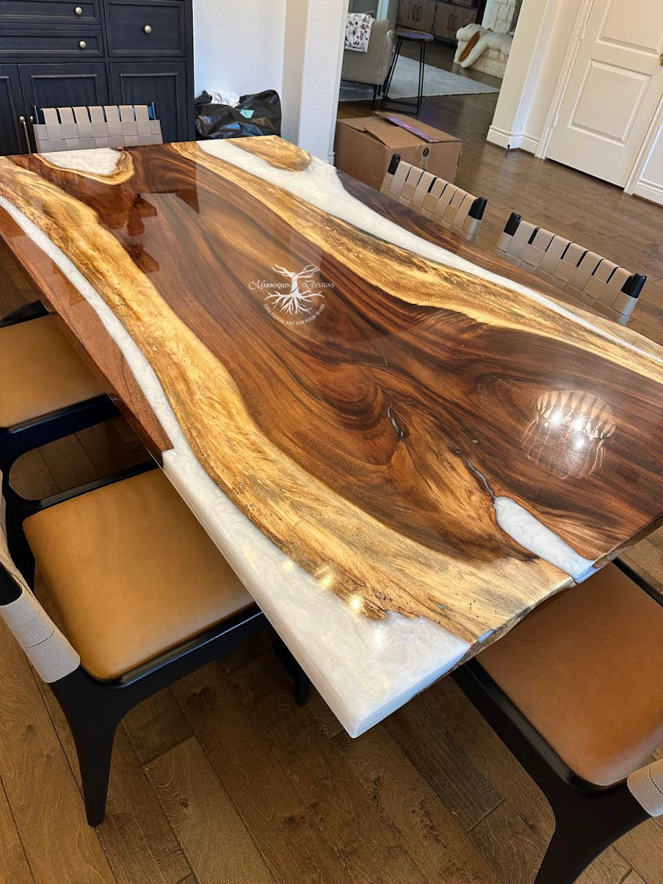 7' Epoxy Table