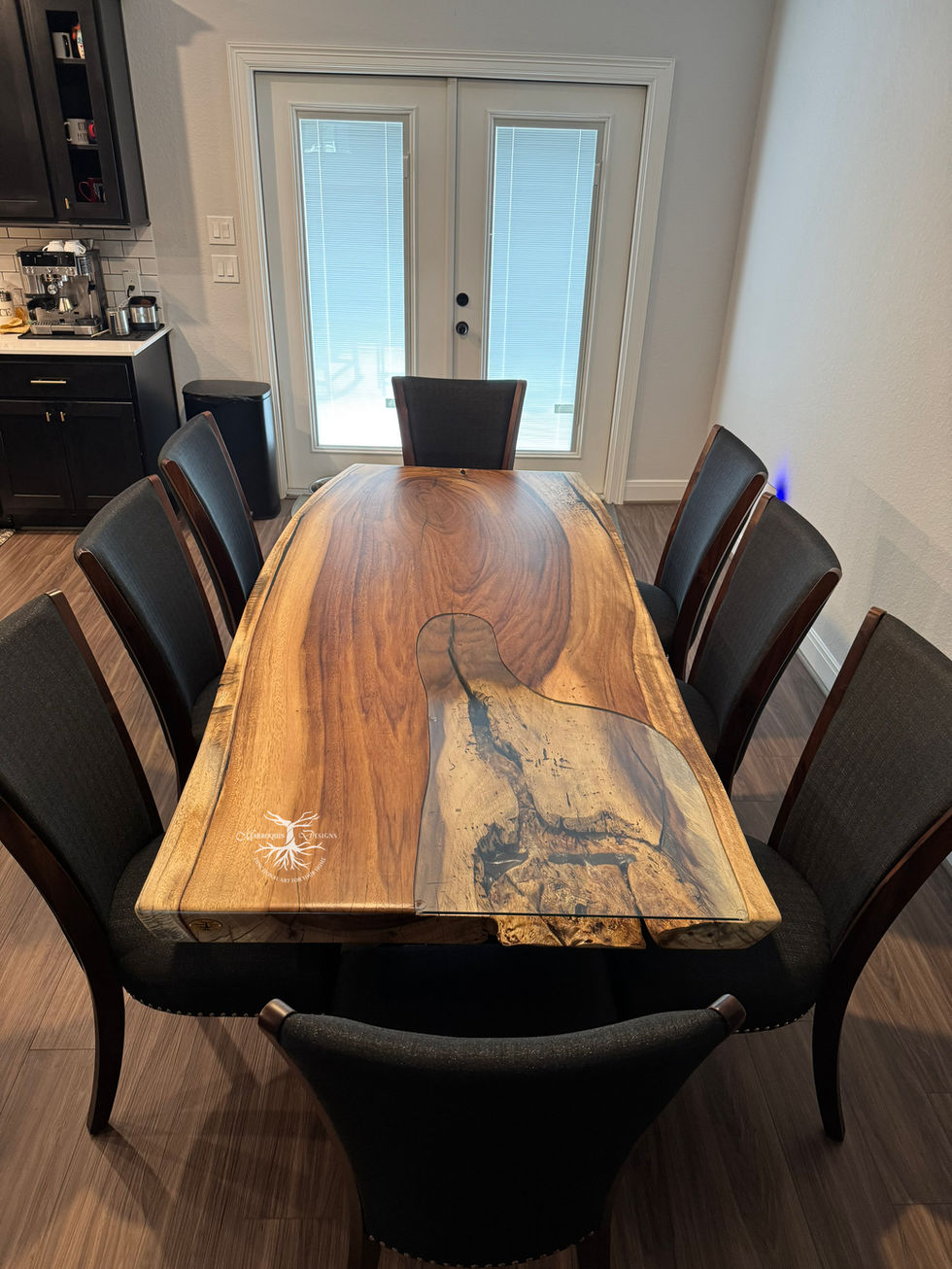 7' Live Edge Dining Table