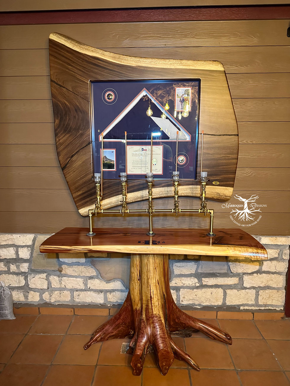 Root Rustic Liquor Dispenser