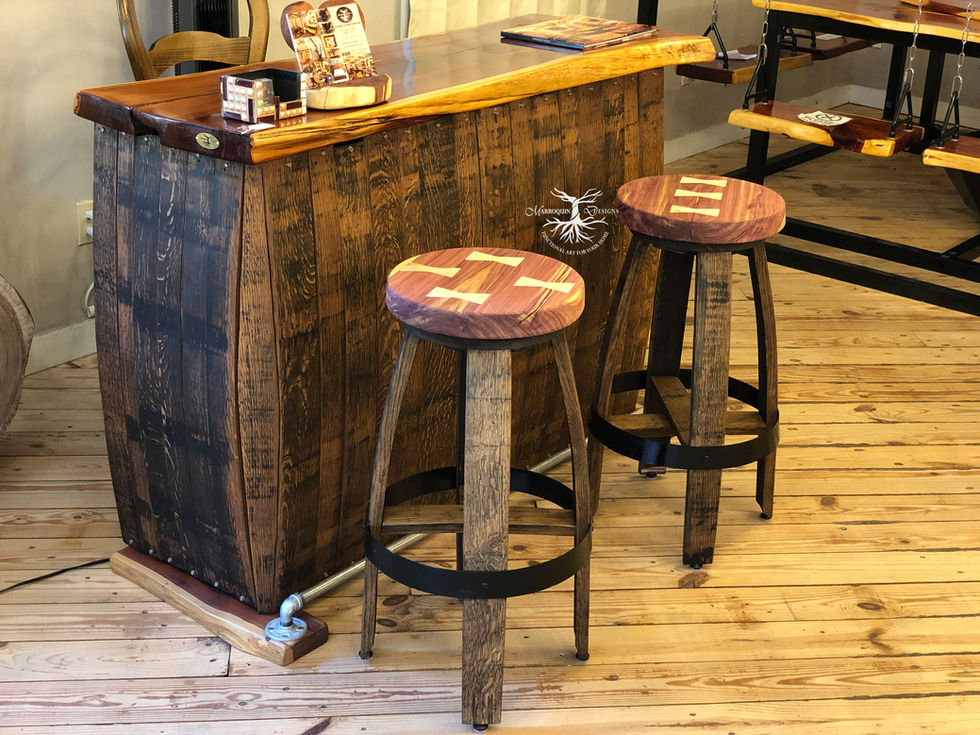 Barrel Bar Stools