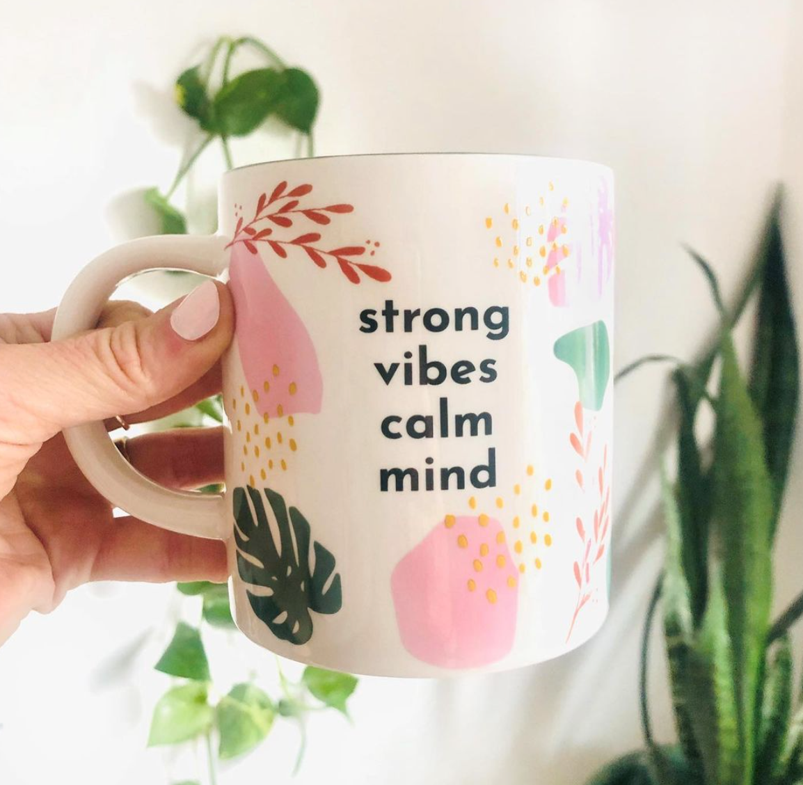 Strong Vibes mug