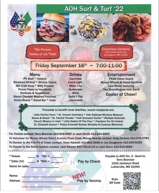 AOH Surf & Turf ‘22