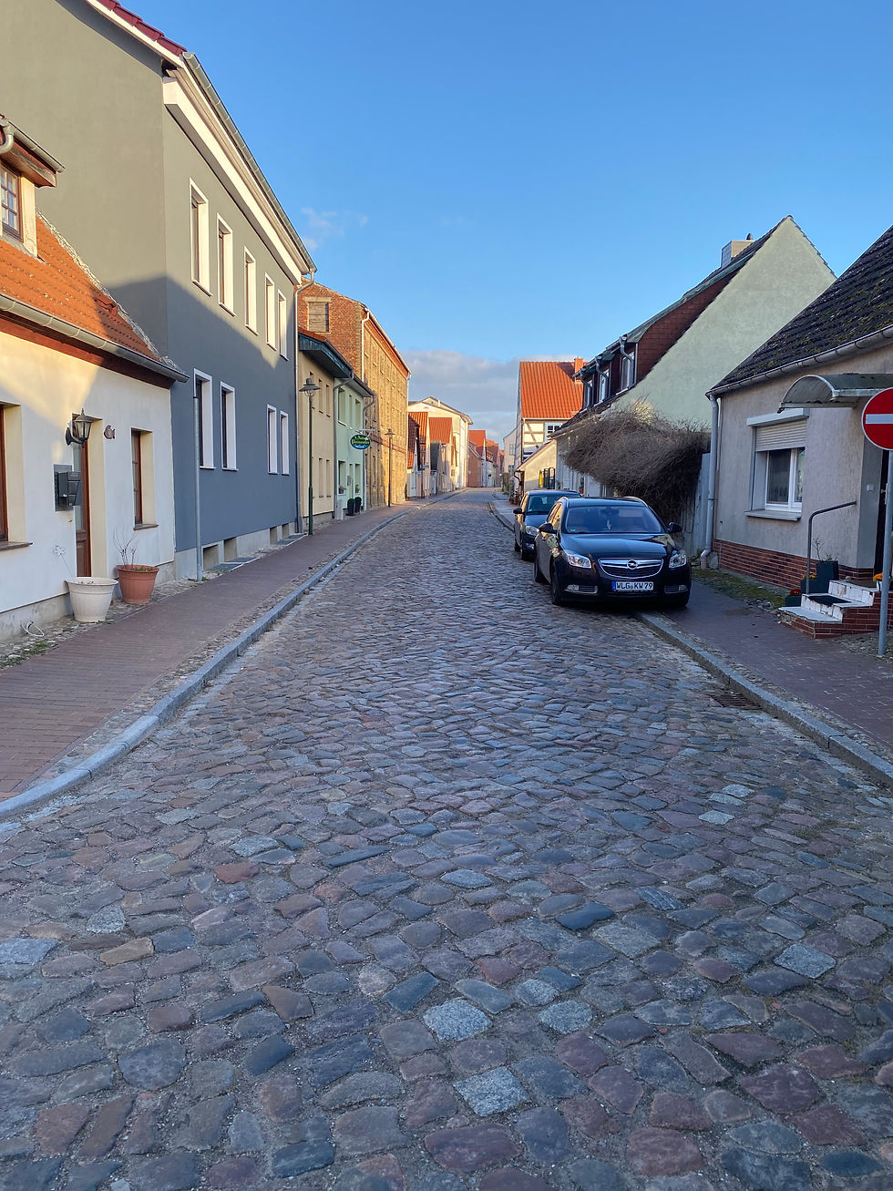 Leeres Städtchen