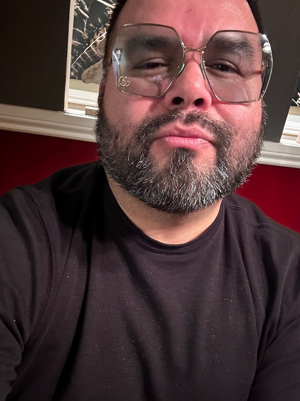 Thumbnail: Gucci: Double-G Oversized-Frame Sunglasses