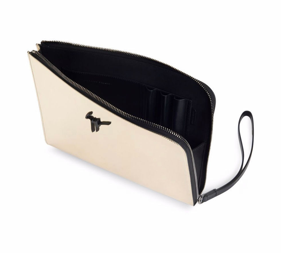 Thumbnail: Giuseppe Zanotti: Fabian Metallic Clutch Bag