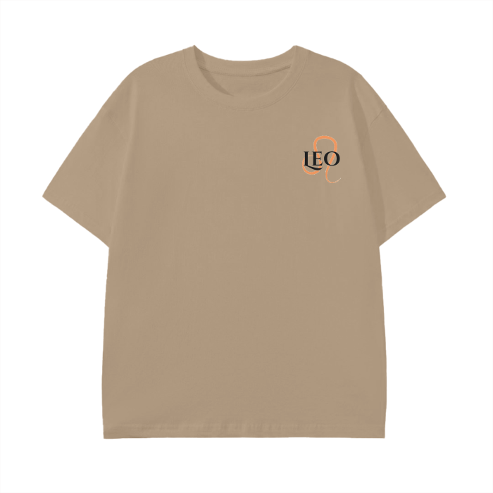 Thumbnail: Leo White Tee eco-friendly