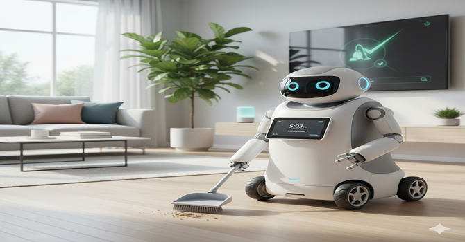 How Household Robots Improve Efficiency and Comfort?