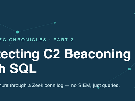 Going Deeper — Beacons, a Second Host, and What the Data Confessed