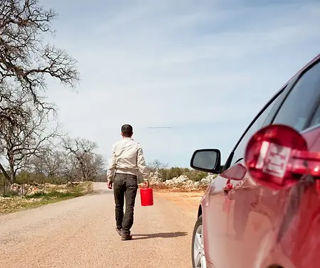 Roadside Assistance for cars that ran out of gas in Phoenix, AZ