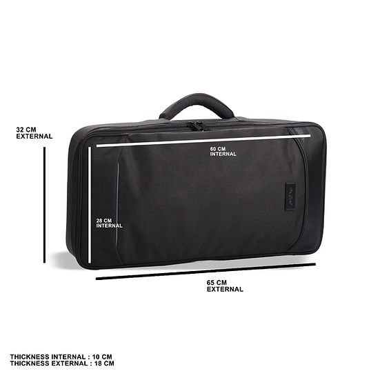 Portage2.0 系列 效果器/萬用器材袋-大-經典黑