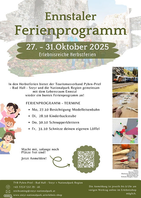 Ennstaler Herbstferienprogramm