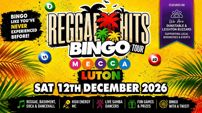 Reggae Hits Bingo at Mecca Luton