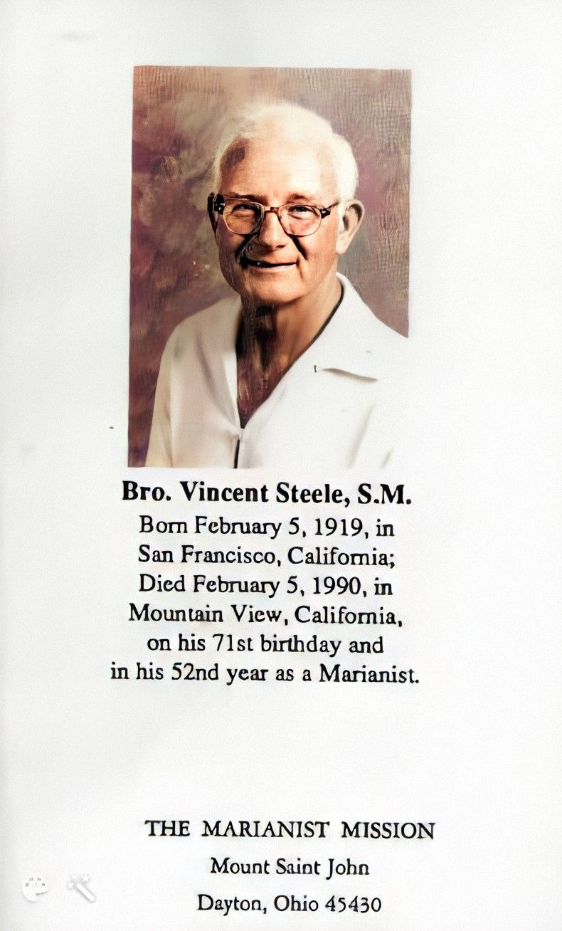 In Memory of Vincent Steele