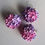 Thumbnail: Purple Pink Hydrangea Ornament 