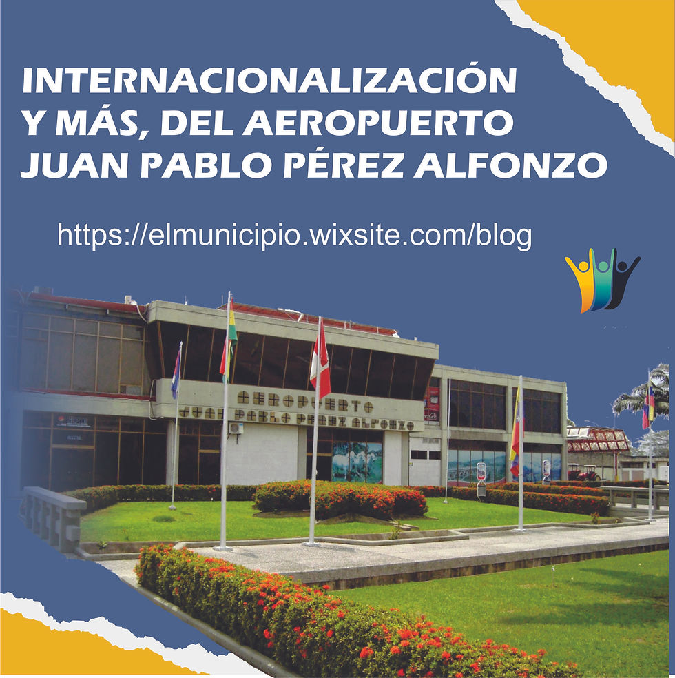 INTERNACIONALIZACIÓN DEL AEROPUERTO JUAN PABLO PÉREZ ALFONZO