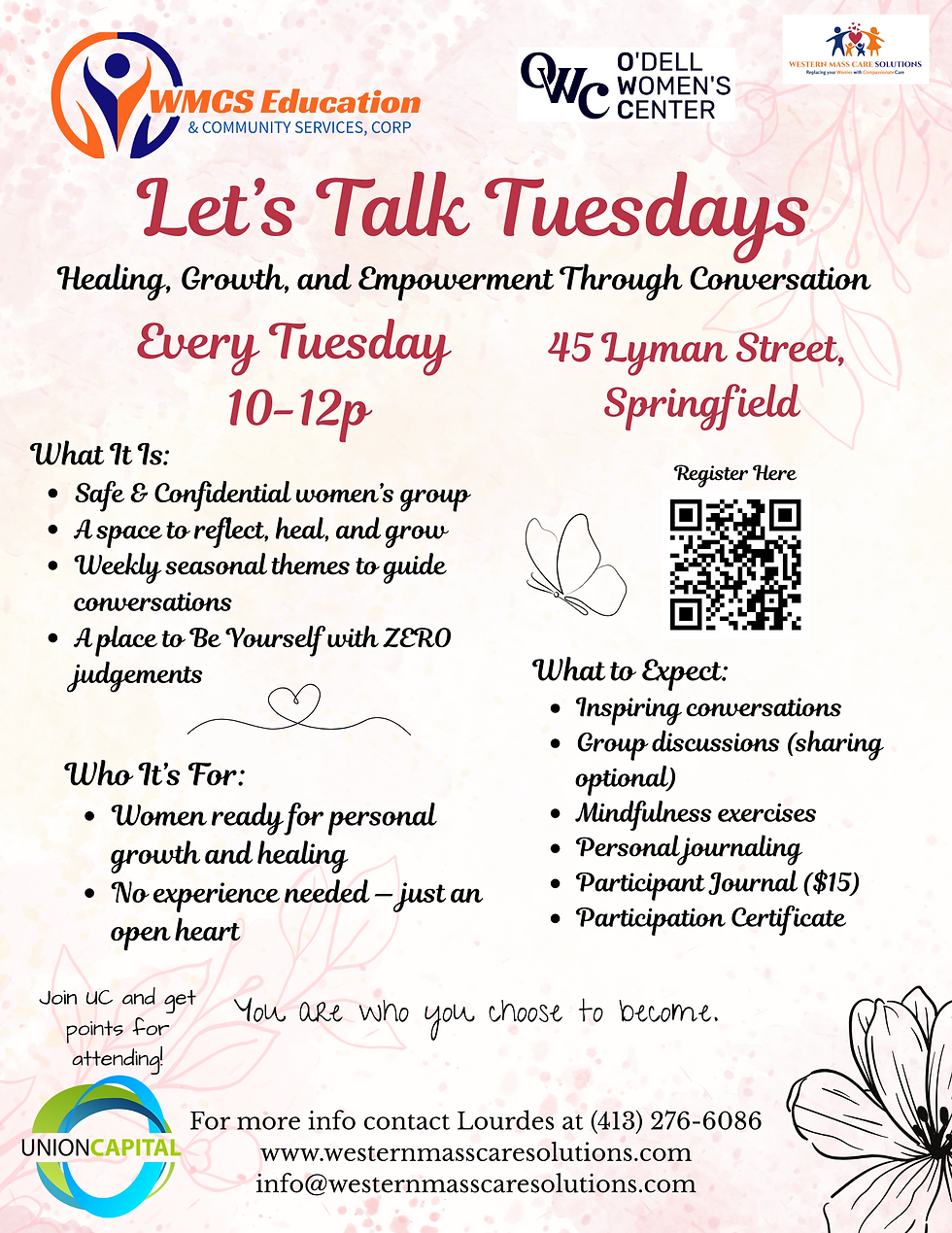 Let's Talk Tuesdays - Women's Group