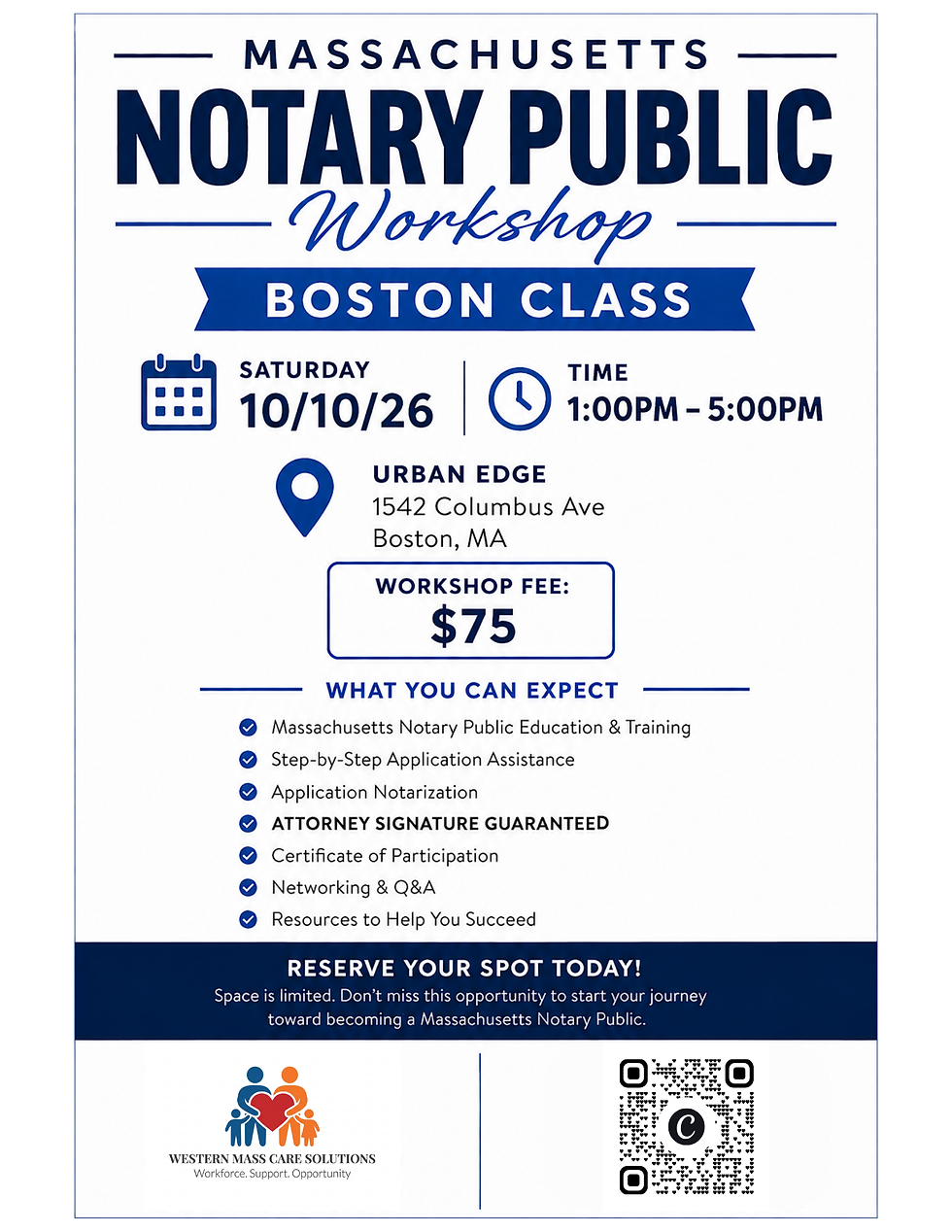 MA Notary Workshop