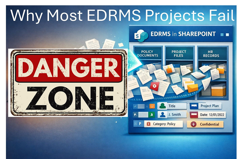 Why Most EDRMS Deployments Fail — And How to Get Yours Right
