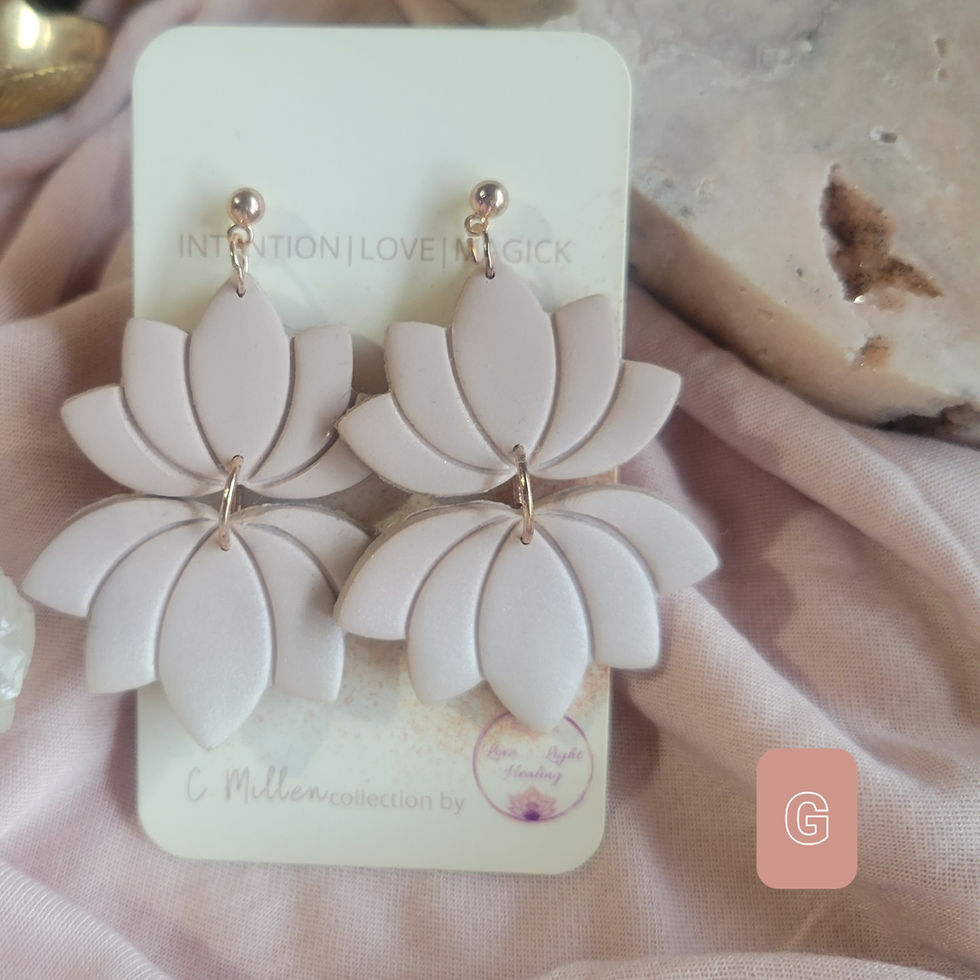 Thumbnail: As Above So Below Lotus Earrings