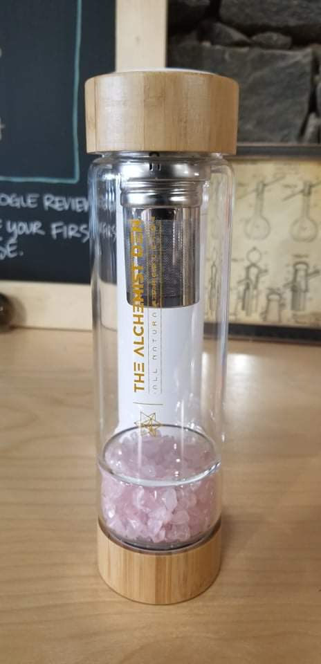 Thumbnail: Crystal Tea Infuser/Water Bottle