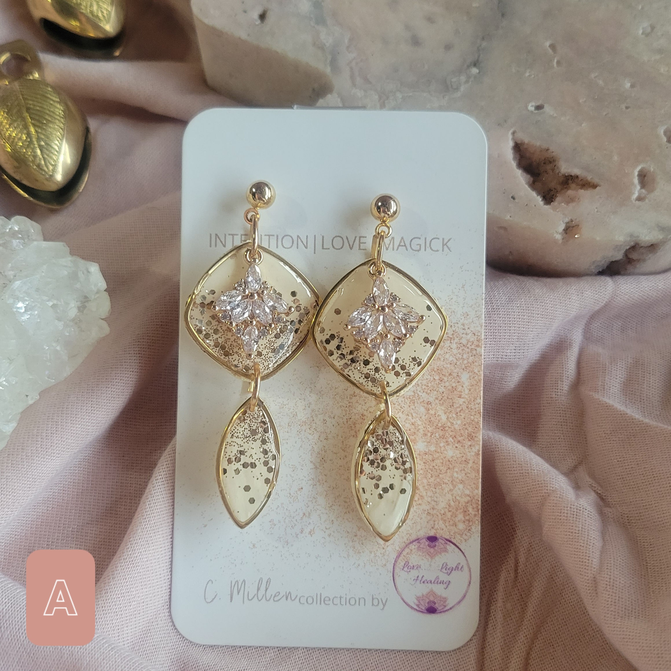 She Sparkles Earrings