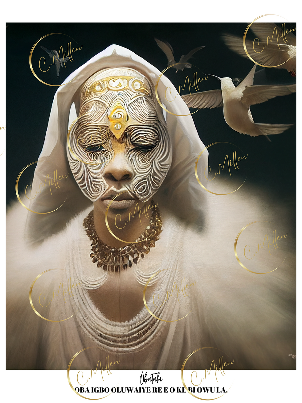 Thumbnail: Obatala Art Print