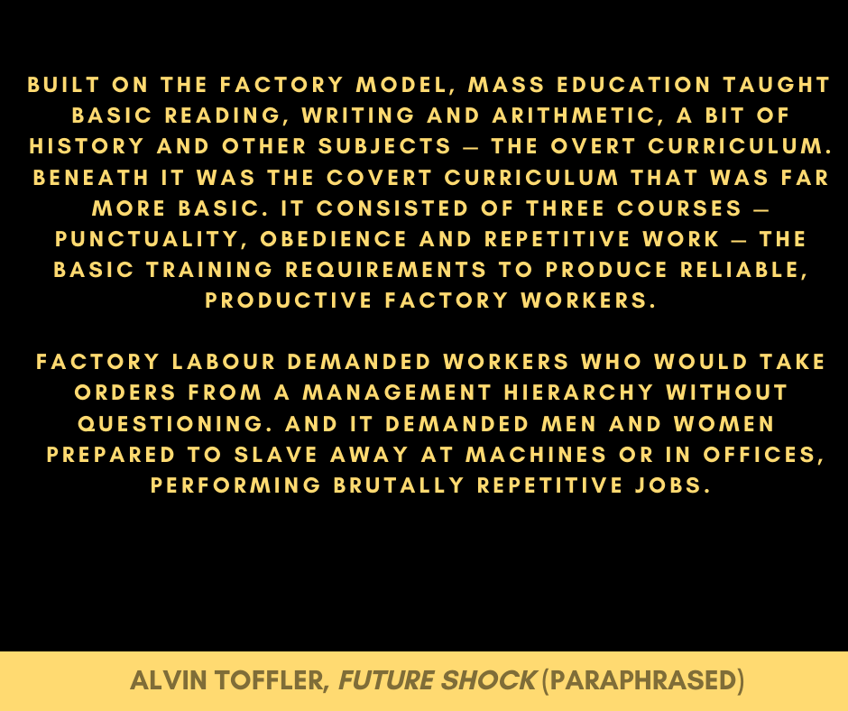 The Ugly Truth About The Origins of The Education System