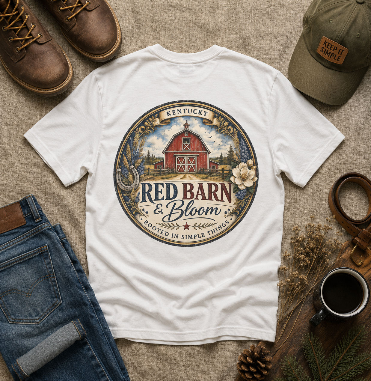 Men’s Graphis T-Shirt — My Ol’ Kentucky Home Tee l Signature Medallion