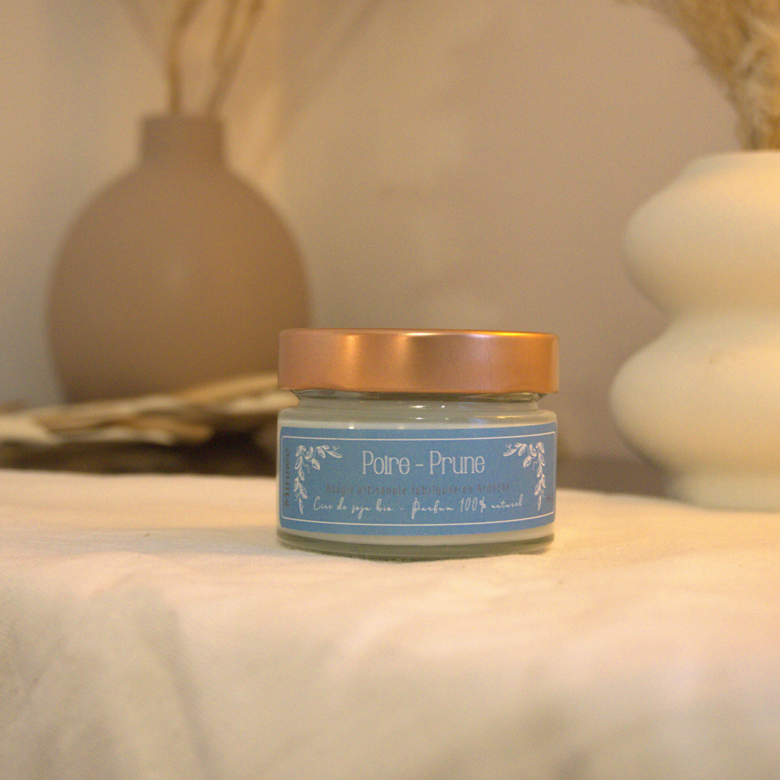 Bougie parfumée Poire Prune