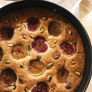 Viikunakakku ripauksella appelsiinia