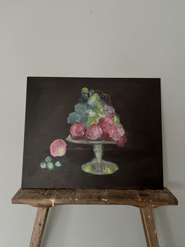Cristina Moborg Painting Fruit Bowl