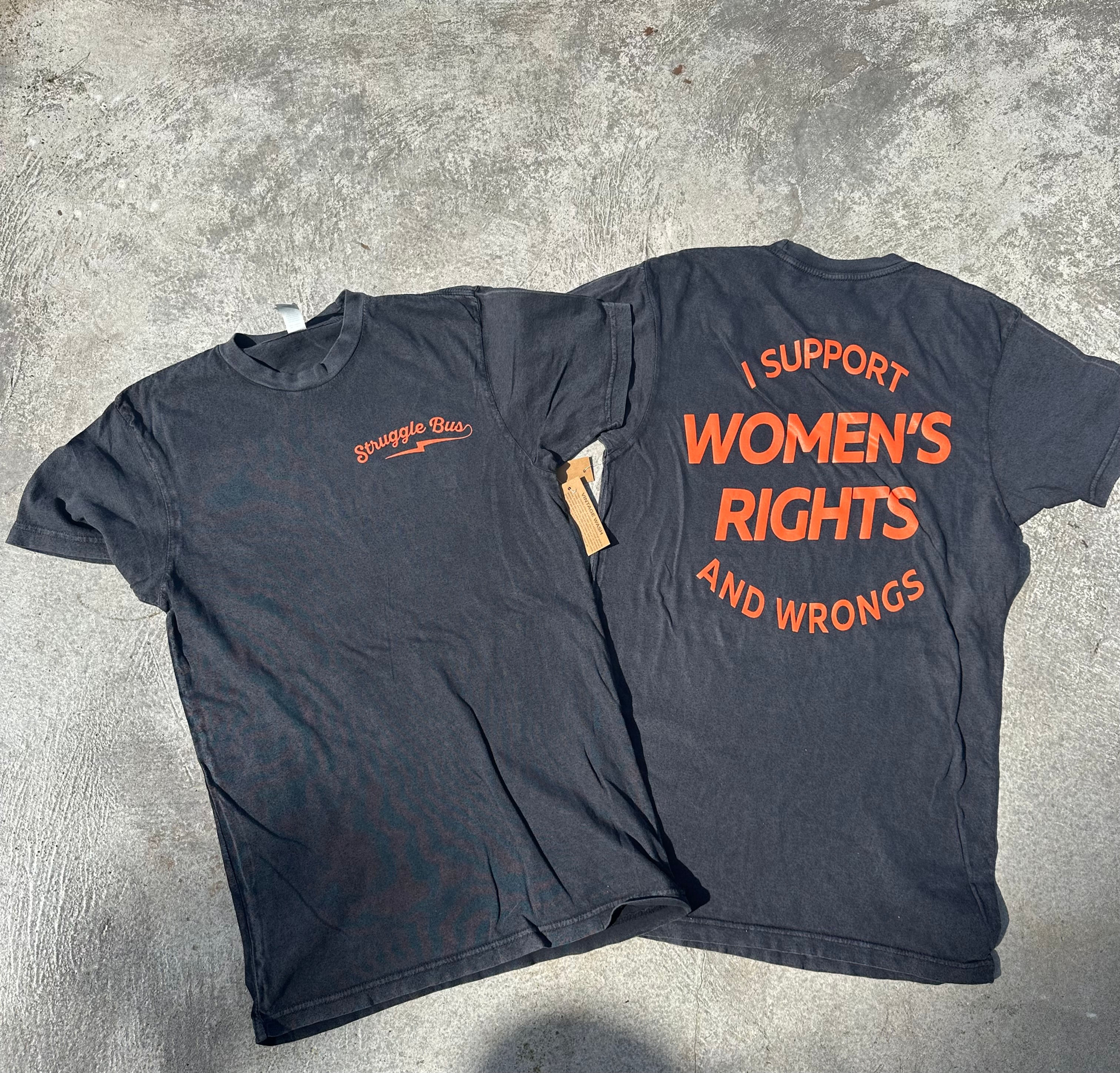 I Support Women's Rights & Wrongs