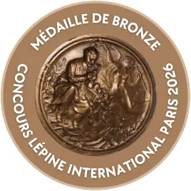 Médaille de bronze du Concours Lépine Paris International 2026 Logo