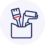 Outils à portée de main, pictogramme