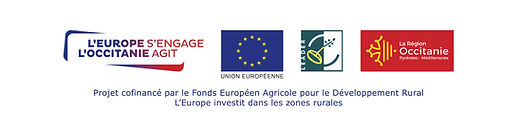 L'Oseraie du Quercy soutien Région Occitanie et programme Leader