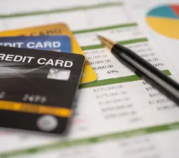 Image of credit cards representing credit consolidation companies and credit relief programs to manage and reduce debt