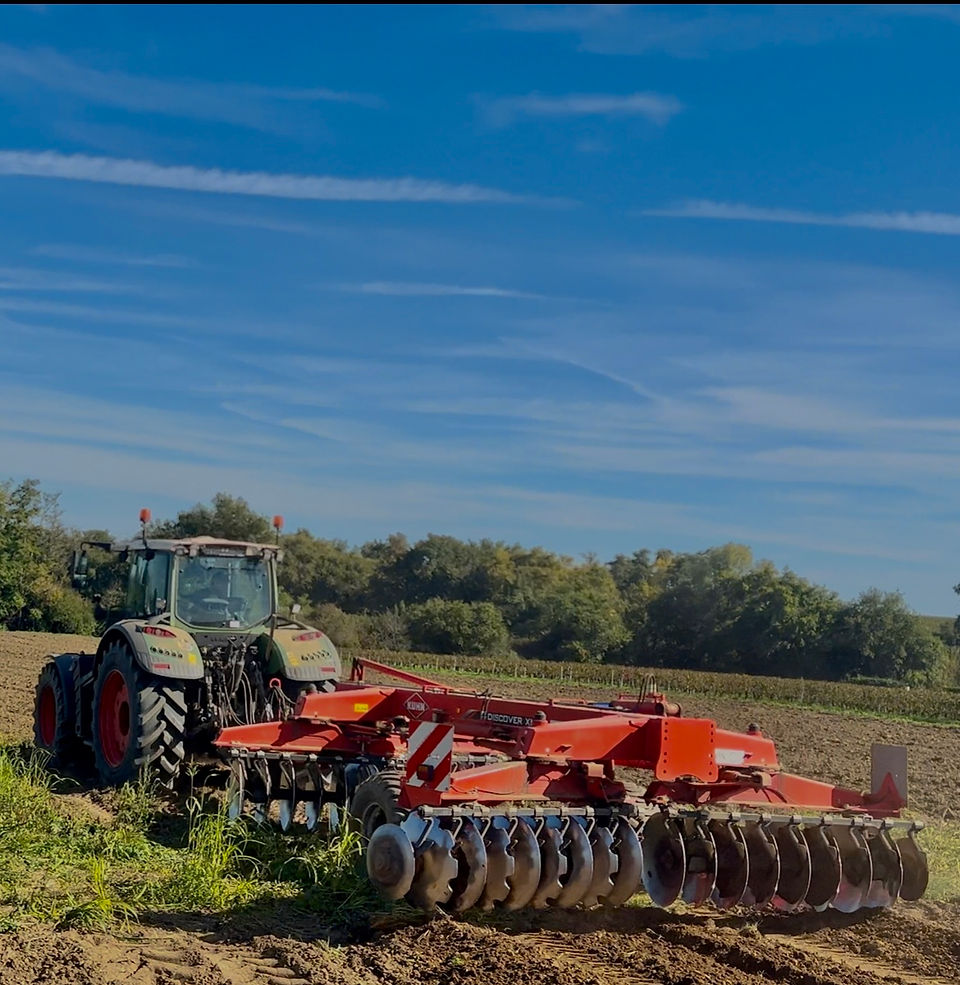 Disques Cover croop conçus pour préparer les parcelles avant semis ou pour détruire les couverts végétaux. On l'utilise dans notre travail du sol ou travaux agricoles en Médoc