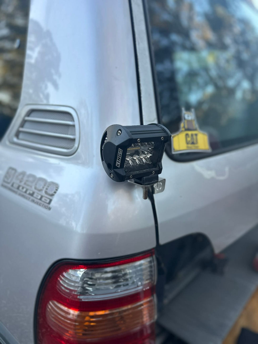 Ironclad 105 series light bracket