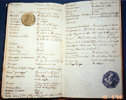 William Dawes notebooks