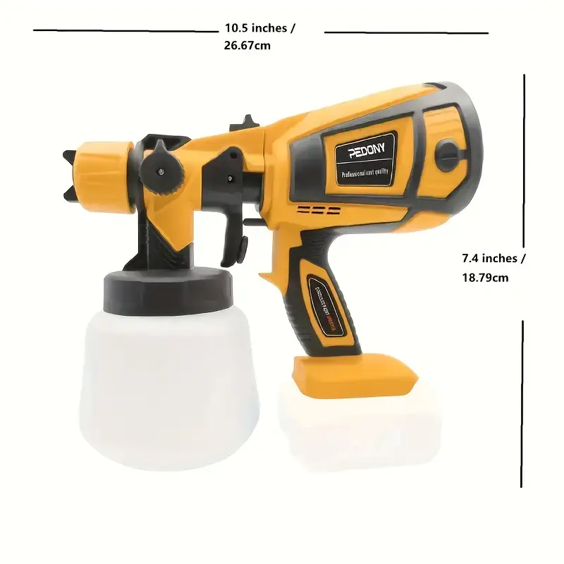 Thumbnail: Wireless and Wired Painting Gun with 4 Nozzles