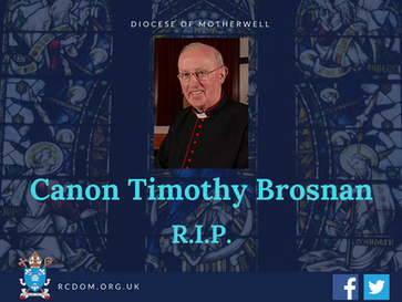 Months Mind Mass for Canon T. Brosnan