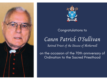 Canon O’Sullivan celebrates 70 years