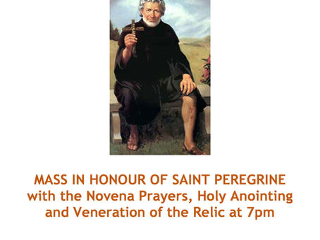 St Peregrine Mass