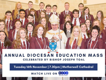 Annual Education Mass to mark Catholic Education Week