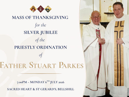 Silver Jubilee of Fr Stuart Parkes