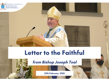 Letter to the Faithful from Bishop Toal
