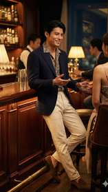 バカンスを楽しむツバサ