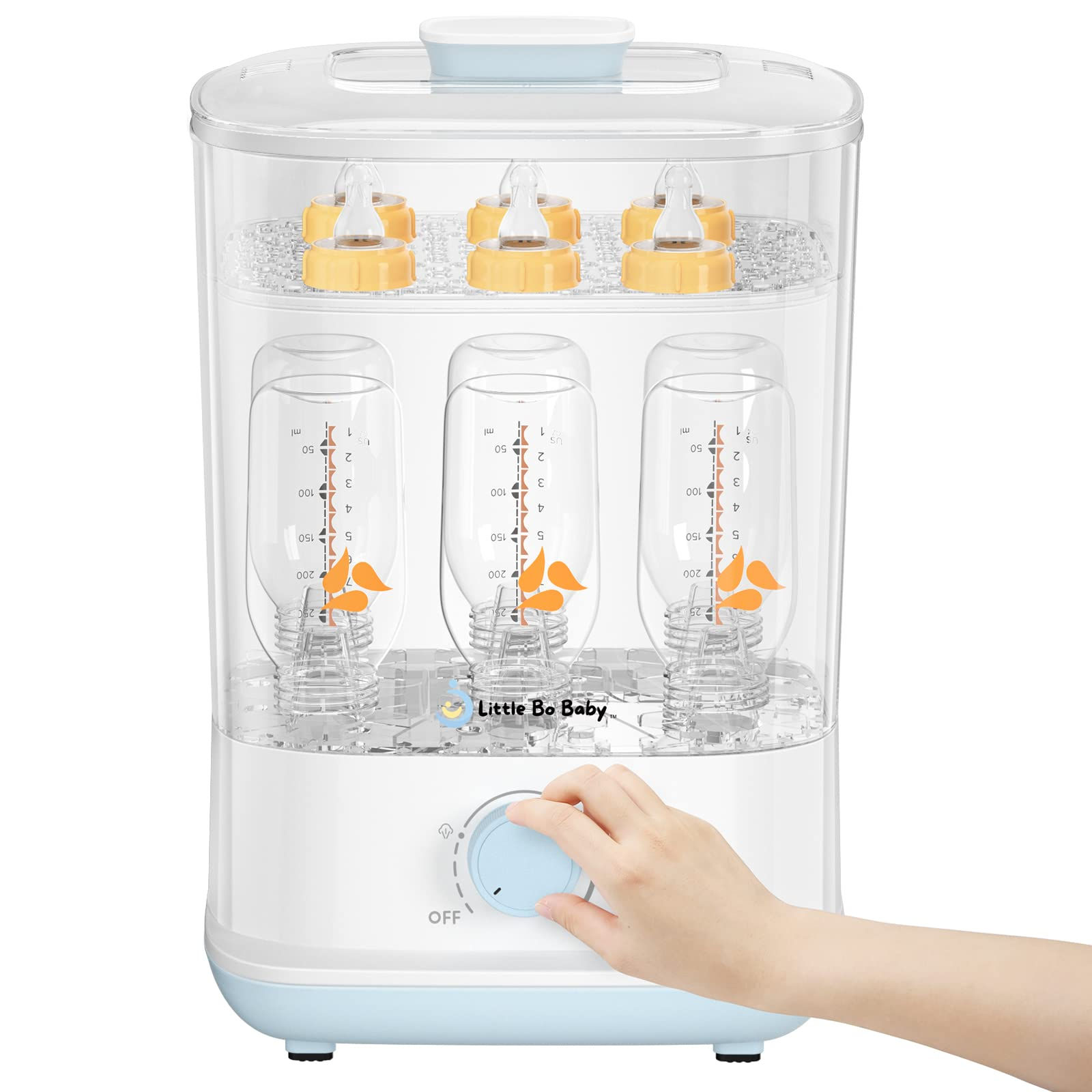 Bottle Steamer and Dryer Little Bo Baby Bottle Steamer and Dryer 5-in-1 Electric