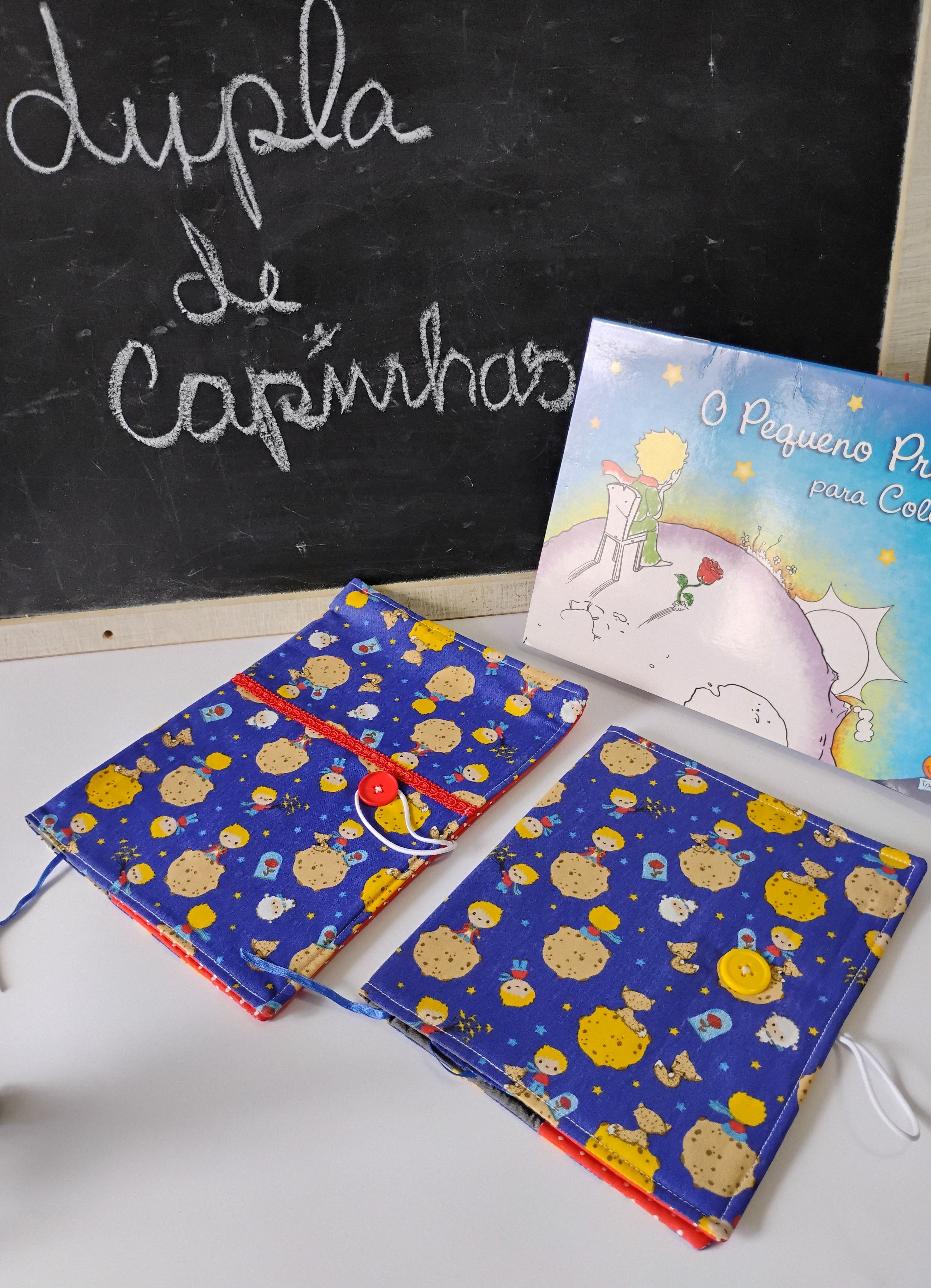 Dupla de capinhas - Pequeno Príncipe